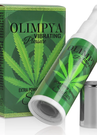 OLIMPYA - VIBRIERENDES VERGNÜGEN EXTRA SATIVA CANNABIS - Vibrationseffekt