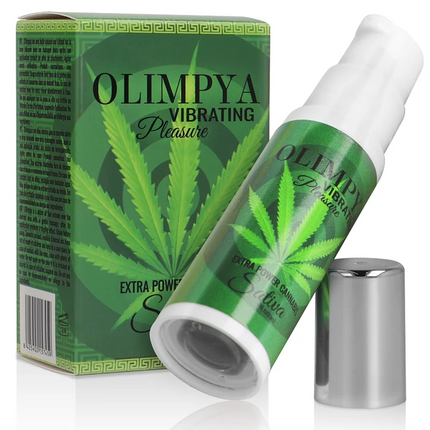 OLIMPYA - VIBRIERENDES VERGNÜGEN EXTRA SATIVA CANNABIS - Vibrationseffekt