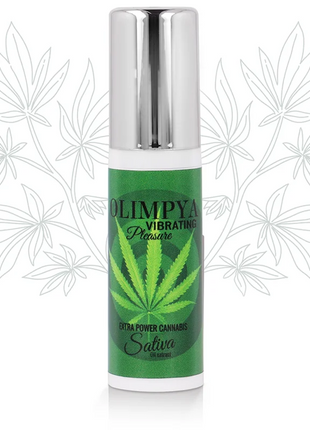 OLIMPYA - VIBRIERENDES VERGNÜGEN EXTRA SATIVA CANNABIS - Vibrationseffekt