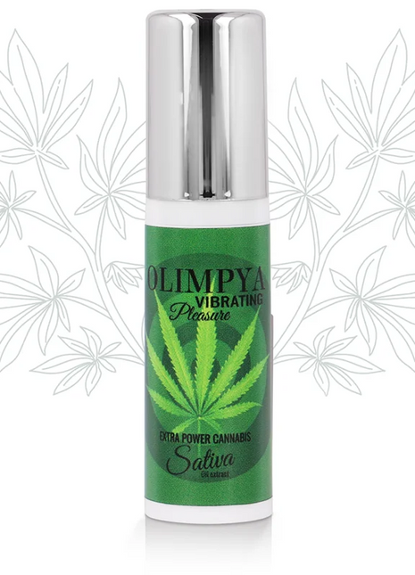 OLIMPYA - VIBRIERENDES VERGNÜGEN EXTRA SATIVA CANNABIS - Vibrationseffekt