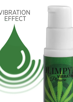 OLIMPYA - VIBRIERENDES VERGNÜGEN EXTRA SATIVA CANNABIS - Vibrationseffekt