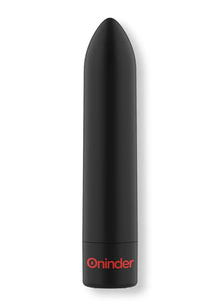 ONINDER - BERLIN BULLET VIBRATOR SCHWARZ 9 MODI 8,5 X 2 CM - KOSTENLOSE APP - Vibrierende Kugeln