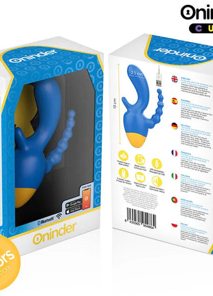 ONINDER CUTE - LOVE 3 SOME DREIFACHVIBRATOR - KOSTENLOSE WELTWEITE APP - Paarvibratoren