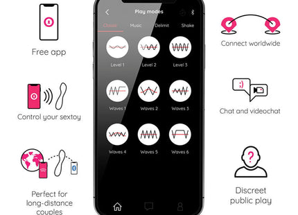 ONINDER CUTE - LOVE BUDDY MASTER G-SPOT VIBRATOR - KOSTENLOSE WELTWEITE APP - Paarvibratoren