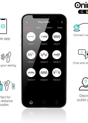 ONINDER CUTE - LOVE BUNNY G-SPOT KLITORALVIBRATOR - KOSTENLOSE WELTWEITE APP - Paarvibratoren