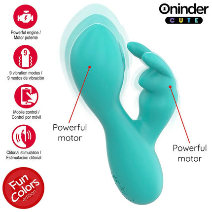 ONINDER CUTE - LOVE BUNNY G-SPOT KLITORALVIBRATOR - KOSTENLOSE WELTWEITE APP - Paarvibratoren