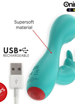 ONINDER CUTE - LOVE BUNNY G-SPOT KLITORALVIBRATOR - KOSTENLOSE WELTWEITE APP - Paarvibratoren