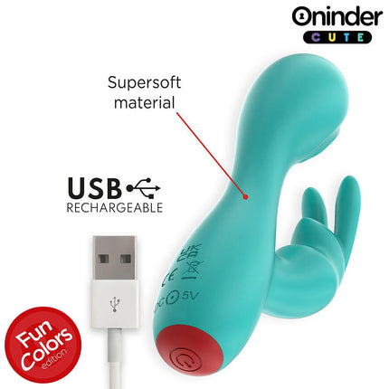 ONINDER CUTE - LOVE BUNNY G-SPOT KLITORALVIBRATOR - KOSTENLOSE WELTWEITE APP - Paarvibratoren