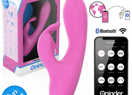 ONINDER CUTE - LOVE BUNNY VIBRATOR G-SPOT CLITORIS - KOSTENLOSE WELTWEITE APP - Paarvibratoren