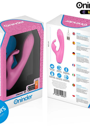 ONINDER CUTE - LOVE BUNNY VIBRATOR G-SPOT CLITORIS - KOSTENLOSE WELTWEITE APP - Paarvibratoren