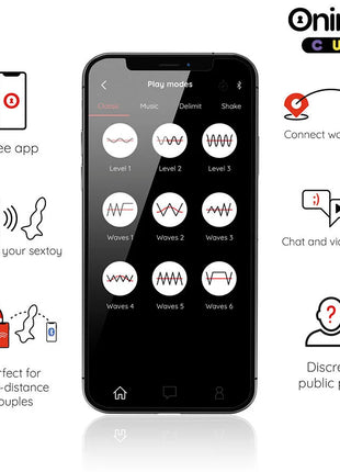ONINDER CUTE - LOVE BUTT VIBRIERENDER ANALPLUG-DILATATOR - KOSTENLOSE WELTWEITE APP - Analplug