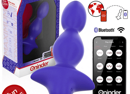 ONINDER CUTE - LOVE BUTT VIBRIERENDER ANALPLUG-DILATATOR - KOSTENLOSE WELTWEITE APP - Analplug