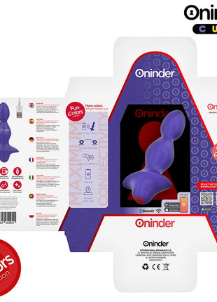 ONINDER CUTE - LOVE BUTT VIBRIERENDER ANALPLUG-DILATATOR - KOSTENLOSE WELTWEITE APP - Analplug