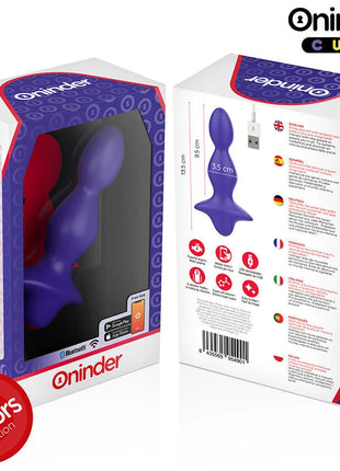 ONINDER CUTE - LOVE BUTT VIBRIERENDER ANALPLUG-DILATATOR - KOSTENLOSE WELTWEITE APP - Analplug