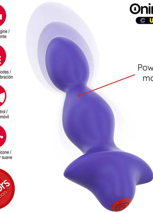 ONINDER CUTE - LOVE BUTT VIBRIERENDER ANALPLUG-DILATATOR - KOSTENLOSE WELTWEITE APP - Analplug