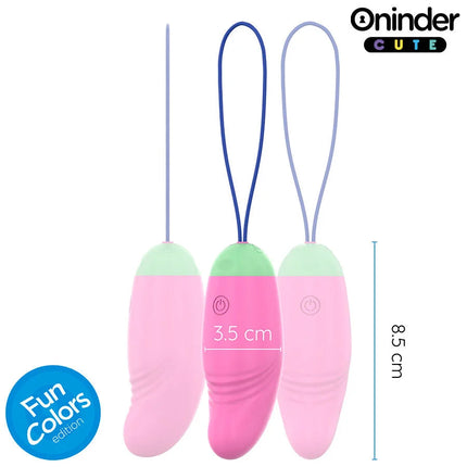 ONINDER CUTE - LOVE PLEASURE VIBRO-ROTIERENDES EI 360° SILIKON - KOSTENLOSE WELTWEITE APP - Vibrierende Eier