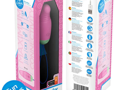 ONINDER CUTE - LOVE PLEASURE VIBRO-ROTIERENDES EI 360° SILIKON - KOSTENLOSE WELTWEITE APP - Vibrierende Eier