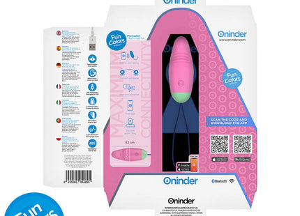 ONINDER CUTE - LOVE PLEASURE VIBRO-ROTIERENDES EI 360° SILIKON - KOSTENLOSE WELTWEITE APP - Vibrierende Eier