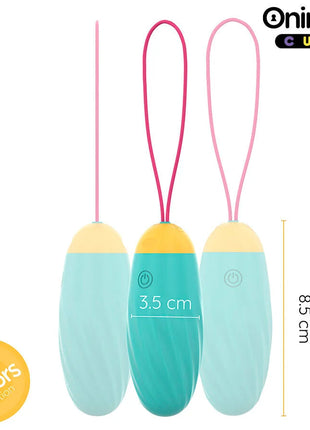 ONINDER CUTE - LOVE PLEASURE VIBRO-ROTIERENDES SILIKON-EDELSTEIN-EI - KOSTENLOSE WELTWEITE APP - Vibrierende Eier