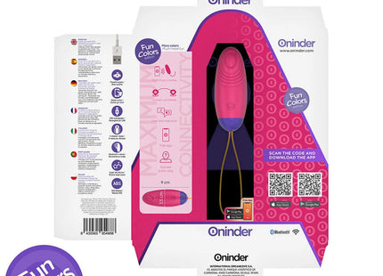 ONINDER CUTE - LOVE PLEASURE VIBRO-WAVE TAPPING SILIKON-EI - KOSTENLOSE WELTWEITE APP - Vibrierende Eier
