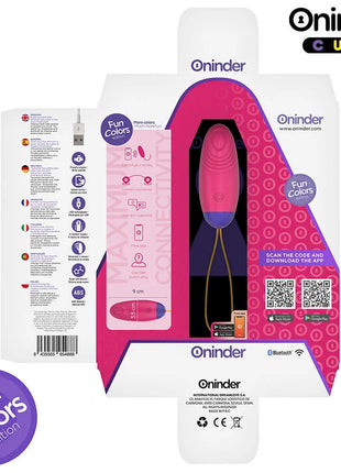 ONINDER CUTE - LOVE PLEASURE VIBRO-WAVE TAPPING SILIKON-EI - KOSTENLOSE WELTWEITE APP - Vibrierende Eier