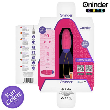 ONINDER CUTE - LOVE PLEASURE VIBRO-WAVE TAPPING SILIKON-EI - KOSTENLOSE WELTWEITE APP - Vibrierende Eier
