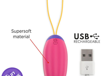 ONINDER CUTE - LOVE PLEASURE VIBRO-WAVE TAPPING SILIKON-EI - KOSTENLOSE WELTWEITE APP - Vibrierende Eier