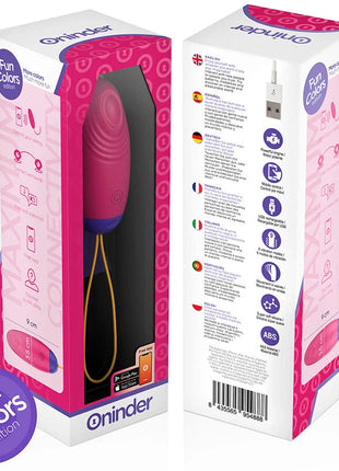 ONINDER CUTE - LOVE PLEASURE VIBRO-WAVE TAPPING SILIKON-EI - KOSTENLOSE WELTWEITE APP - Vibrierende Eier