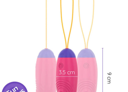 ONINDER CUTE - LOVE PLEASURE VIBRO-WAVE TAPPING SILIKON-EI - KOSTENLOSE WELTWEITE APP - Vibrierende Eier