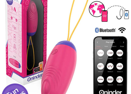 ONINDER CUTE - LOVE PLEASURE VIBRO-WAVE TAPPING SILIKON-EI - KOSTENLOSE WELTWEITE APP - Vibrierende Eier