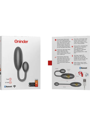 ONINDER - DENVER VIBRATIONSEI ROSA 7 X 2,7 CM KOSTENLOSE APP - Vibrierendes Ei