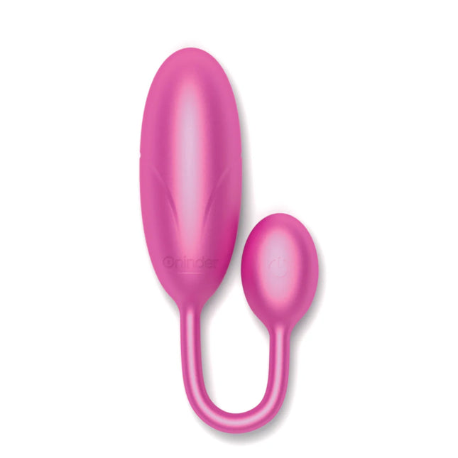 ONINDER - DENVER VIBRATIONSEI ROSA 7 X 2,7 CM KOSTENLOSE APP - Vibrierendes Ei
