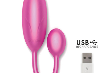 ONINDER - DENVER VIBRATIONSEI ROSA 7 X 2,7 CM KOSTENLOSE APP - Vibrierendes Ei