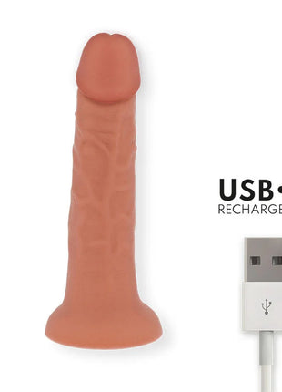 ONINDER - KLEINER BOGOTÁ-VIBRATORDILDO 9 GESCHWINDIGKEITEN NATÜRLICH 17.5 CM -O- 4 CM - KOSTENLOSE APP - Realistischer