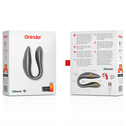 ONINDER - LISBOA G-SPOT-STIMULATOR - PARRE - MIT APP - Paar-Vibrator