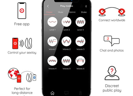 ONINDER - LISBOA G-SPOT-STIMULATOR - PARRE - MIT APP - Paar-Vibrator