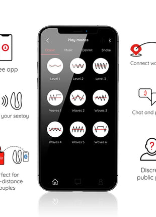 ONINDER - LISBOA G-SPOT-STIMULATOR - PARRE - MIT APP - Paar-Vibrator