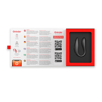 ONINDER - LISBOA G-SPOT-STIMULATOR - PARRE - MIT APP - Paar-Vibrator