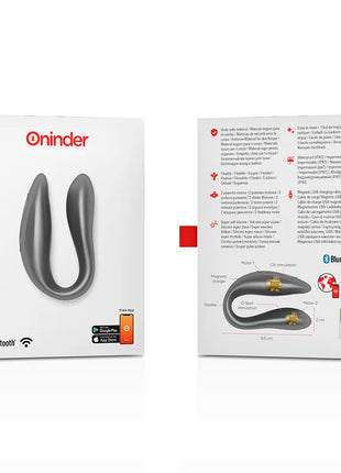 ONINDER - LISBOA G-SPOT-STIMULATOR - PARRE - MIT APP - Paar-Vibrator