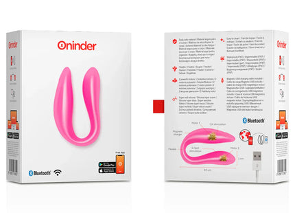 ONINDER - LISBOA G-SPOT-STIMULATOR - PARRE - MIT APP - Paar-Vibrator