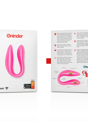 ONINDER - LISBOA G-SPOT-STIMULATOR - PARRE - MIT APP - Paar-Vibrator