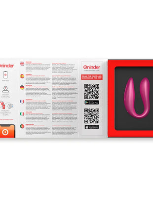 ONINDER - LISBOA G-SPOT-STIMULATOR - PARRE - MIT APP - Paar-Vibrator