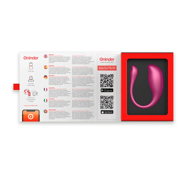 ONINDER - NAIROBI VIBRIERENDES EI ROSA - KOSTENLOSE APP - Vibrierendes Ei