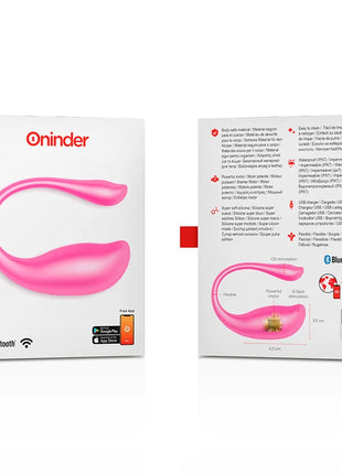 ONINDER - NAIROBI VIBRIERENDES EI ROSA - KOSTENLOSE APP - Vibrierendes Ei