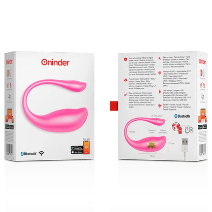 ONINDER - NAIROBI VIBRIERENDES EI ROSA - KOSTENLOSE APP - Vibrierendes Ei