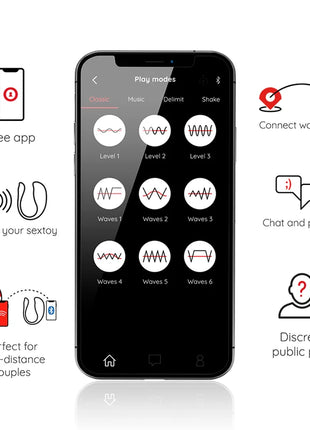 ONINDER - NAIROBI VIBRIERENDES EI ROSA - KOSTENLOSE APP - Vibrierendes Ei