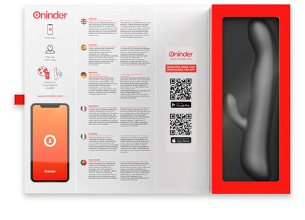 ONINDER - OSLO VIBRATION & ROTATION ROSA - KOSTENLOSE APP - HI-TECH Vibrator