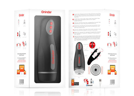ONINDER - SEOUL MASTURBATOR - 10 GESCHWINDIGKEITEN - KOSTENLOSE APP - Automatischer Masturbator
