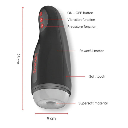 ONINDER - SEOUL MASTURBATOR - 10 GESCHWINDIGKEITEN - KOSTENLOSE APP - Automatischer Masturbator