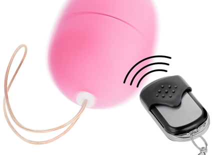 Online fernbedienung vibrierendes ei aus rosa silikon mit passender fernbedienung für diskrete nutzung